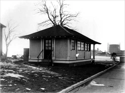 Later photograph of Mary Mallon bungalow from the 1920s or 1930s